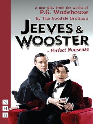 cover image of Jeeves & Wooster in 'Perfect Nonsense' (NHB Modern Plays)